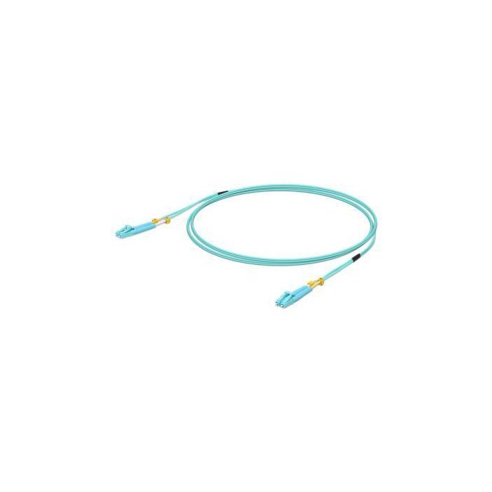 Ubiquiti UniFi ODN 5m cable de fibra optica LC OM3 Color aguamarina Ubiquiti UniFi ODN 5m cable de fibra optica LC OM3 Color aguamarina