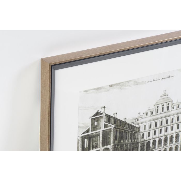 Cuadro Neoclasico DKD Home Decor Blanco Negro 3 x 46 x 56 cm (2 Unidades) 1 Cuadro Neoclasico DKD Home Decor Blanco Negro 3 x 46 x 56 cm (2 Unidades) 1