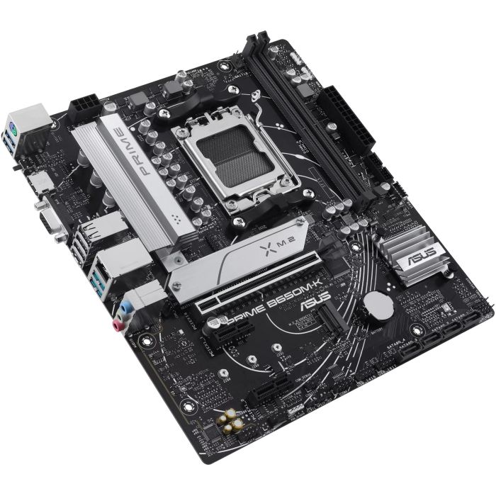 Asus 90MB1F60-M0EAY0 Placa Base Prime B650M-K p/ Socket AM5 AMD Ryzen Micro ATX DDR5 PCIe 5.0 M.2 2.5GbE USB 3.2 Gen 2 4 Asus 90MB1F60-M0EAY0 Placa Base Prime B650M-K p/ Socket AM5 AMD Ryzen Micro ATX DDR5 PCIe 5.0 M.2 2.5GbE USB 3.2 Gen 2 4