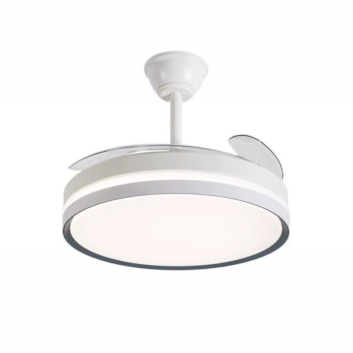 AVANT VENTILADOR DE TECHO 42" ASPAS RETRACTILES 30W MOTOR 36W LED 3 TEMPERATURAS CONTROL POR APP