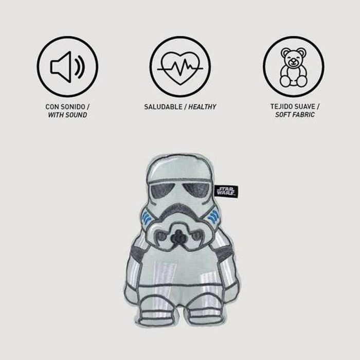 Peluche para perro star wars storm tropper 6.0 x 14.0 x 21.0 cm 2 Peluche para perro star wars storm tropper 6.0 x 14.0 x 21.0 cm 2