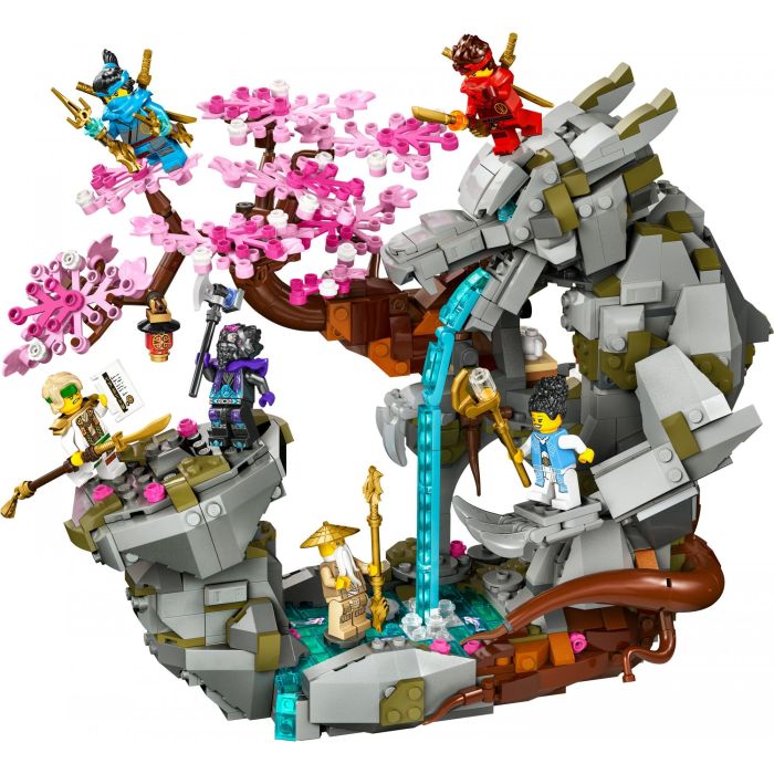 LEGO 71819 NINJAGO Santuario de Roca del Dragón, Juguete de Construcción Ninja, Set con 6 Minifiguras 1 LEGO 71819 NINJAGO Santuario de Roca del Dragón, Juguete de Construcción Ninja, Set con 6 Minifiguras 1