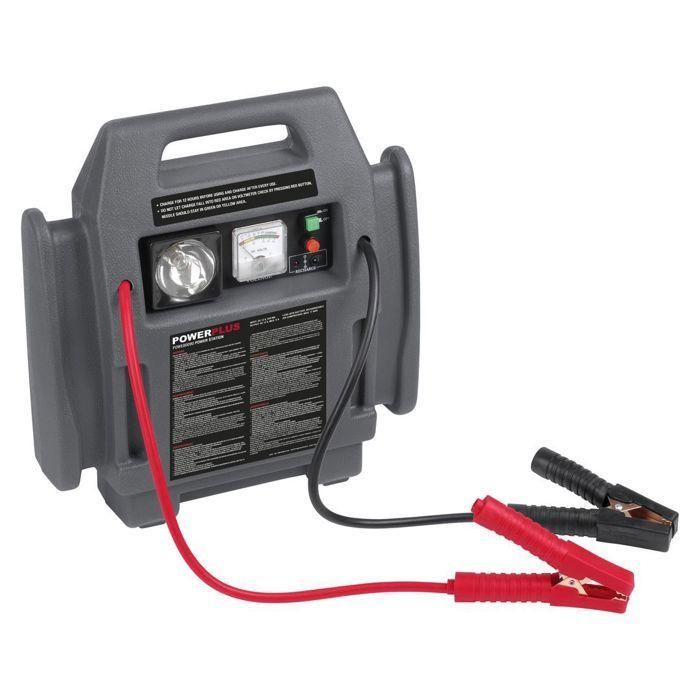 Powerplus POWE80090 Fuente de Alimentación 4 en 1: Arrancador, Compresor, Luz Emergencia/Trabajo y Toma 12V, 6 Ah, Protección Sobrecarga 3 Powerplus POWE80090 Fuente de Alimentación 4 en 1: Arrancador, Compresor, Luz Emergencia/Trabajo y Toma 12V, 6 Ah, Protección Sobrecarga 3