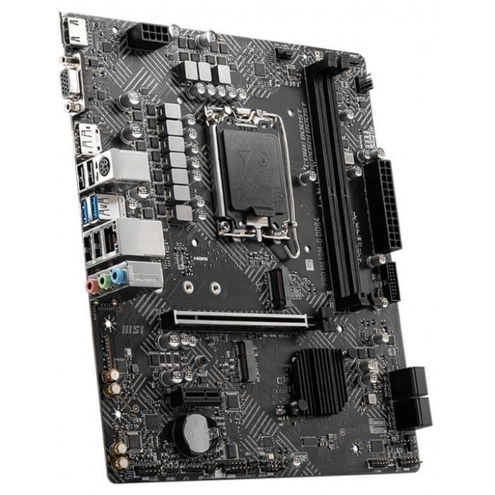 Placa MSI Pro H610M-G Ddr4,Intel,1700,H610,2Ddr4,Matx 1 Placa MSI Pro H610M-G Ddr4,Intel,1700,H610,2Ddr4,Matx 1