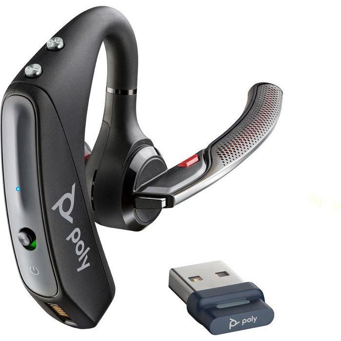 Poly Poly Voyager 5200 USB-A Bluetooth Headset +BT700 dongle Poly Poly Voyager 5200 USB-A Bluetooth Headset +BT700 dongle