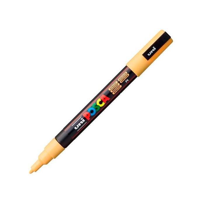 Posca Marcador Pc-3M Punta Cónica 0,9 - 1,3 mm Albaricoque Posca Marcador Pc-3M Punta Cónica 0,9 - 1,3 mm Albaricoque