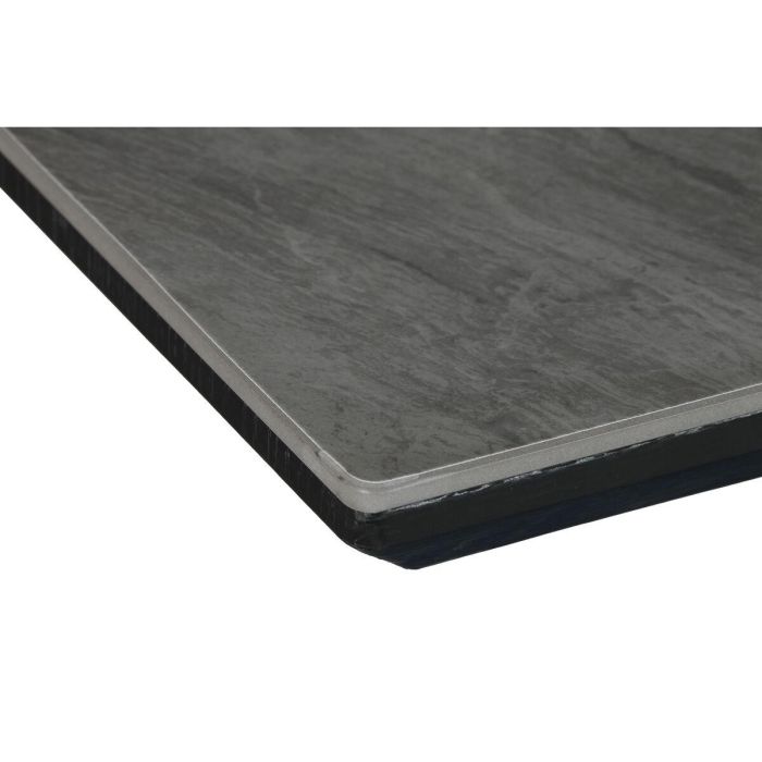 Mesa Comedor Moderno DKD Home Decor Gris Negro 90 x 76 x 160 cm 3