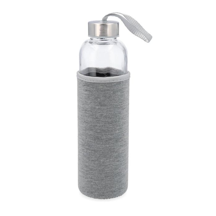 Botella Transporte Vidrio con Funda Neop Quidate Quid 0,60 L Botella Transporte Vidrio con Funda Neop Quidate Quid 0,60 L