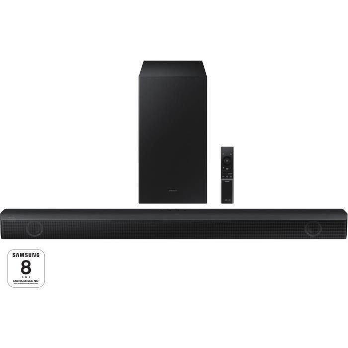 SAMSUNG - HW-B530 2.1ch 380W Barra de sonido + Subwoofer inalámbrico de 6.5'' + Adaptive Sound Lite + Modo de juego + Bass Boost + HDMI ARC