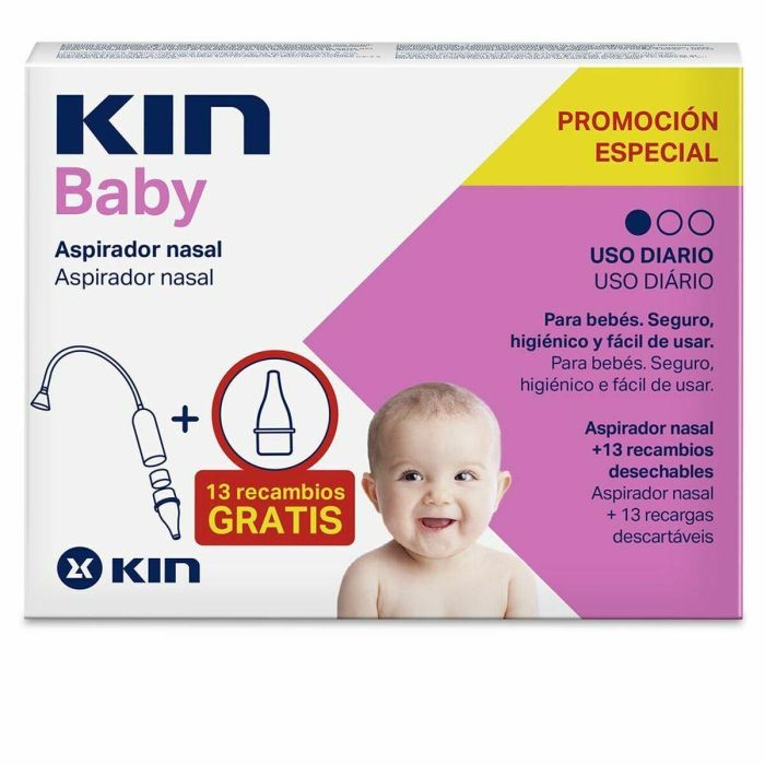 Kin Baby Aspirador Nasal + Recambio Kin Baby Aspirador Nasal + Recambio