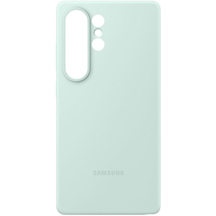Samsung EF-PS938CMEGWW Funda de Silicona para Galaxy S25 Ultra, 6.9" - Color Menta, Fácil Aplicación 3