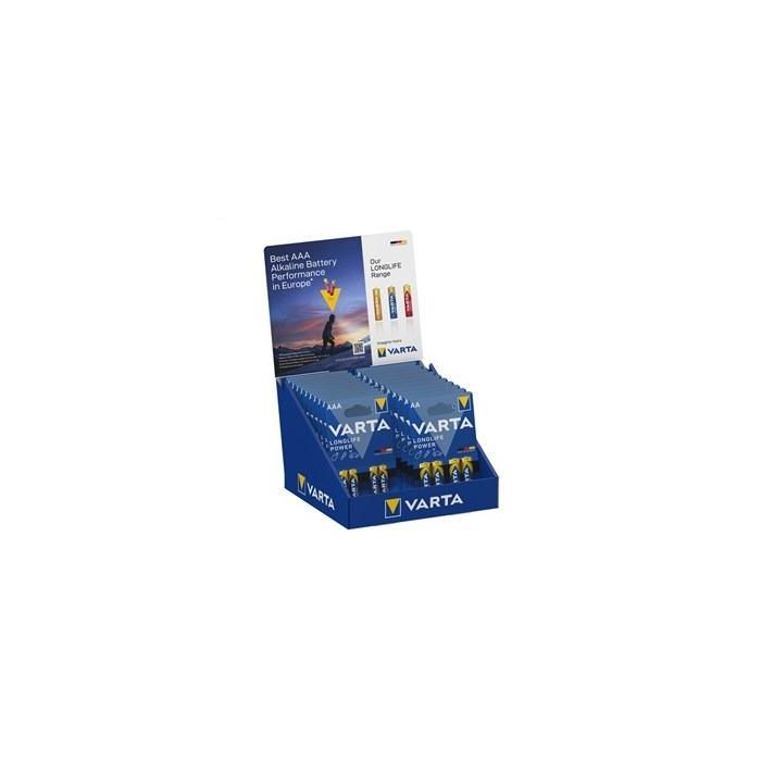 Varta 93800112801 Pilas Alcalinas AAA/AA Longlife Power 20uds - Energía Potente, 10 Años de Duración Varta 93800112801 Pilas Alcalinas AAA/AA Longlife Power 20uds - Energía Potente, 10 Años de Duración