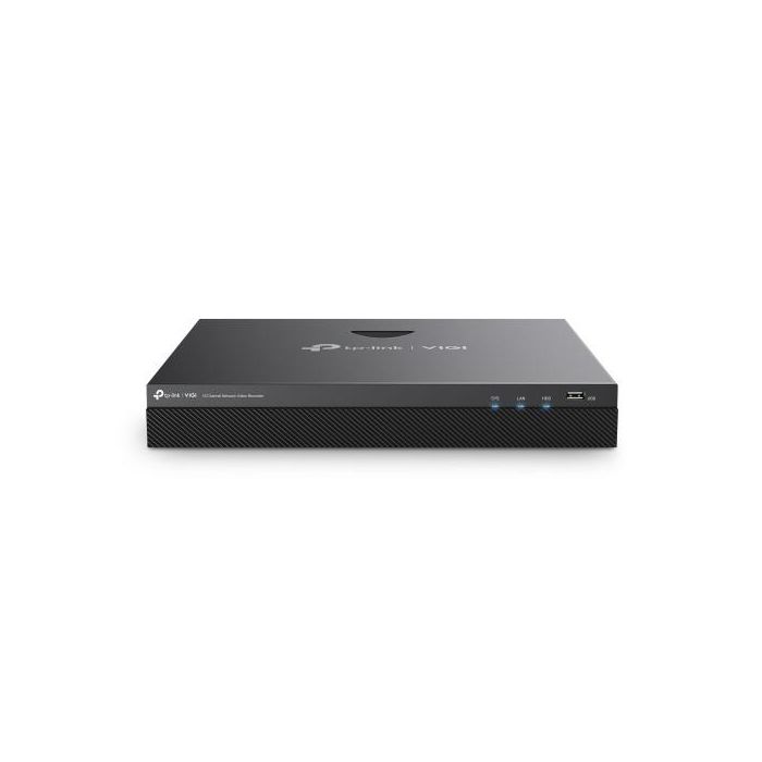 TP-LINK VIGI NVR2016H Grabadora de vídeo en red 16 canales 4K 10TB Negro TP-LINK VIGI NVR2016H Grabadora de vídeo en red 16 canales 4K 10TB Negro