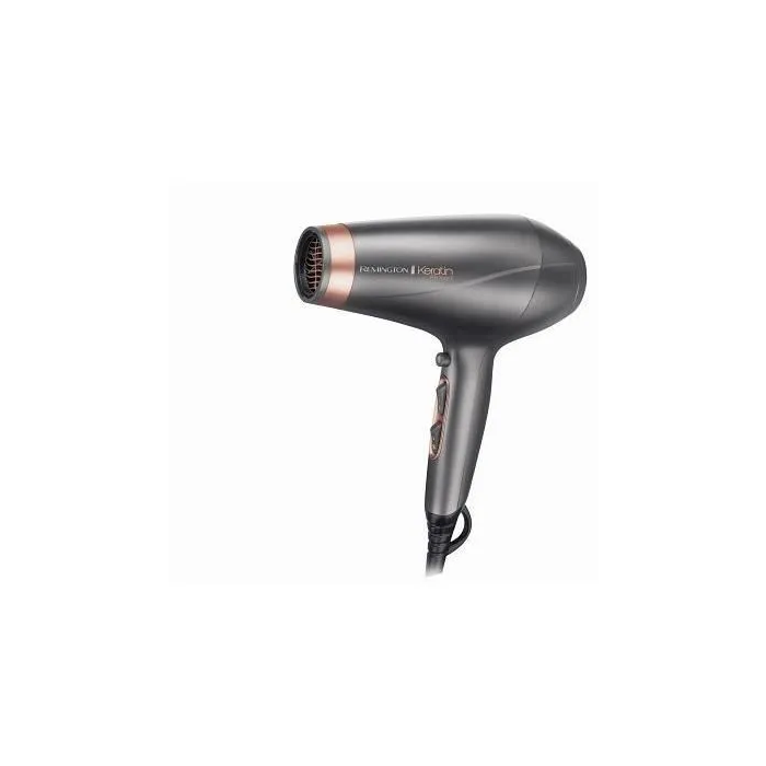 Remington AC8820 Keratin Protect Secador de Pelo 2200W con 2 Concentradores y 1 Difusor Gris 1