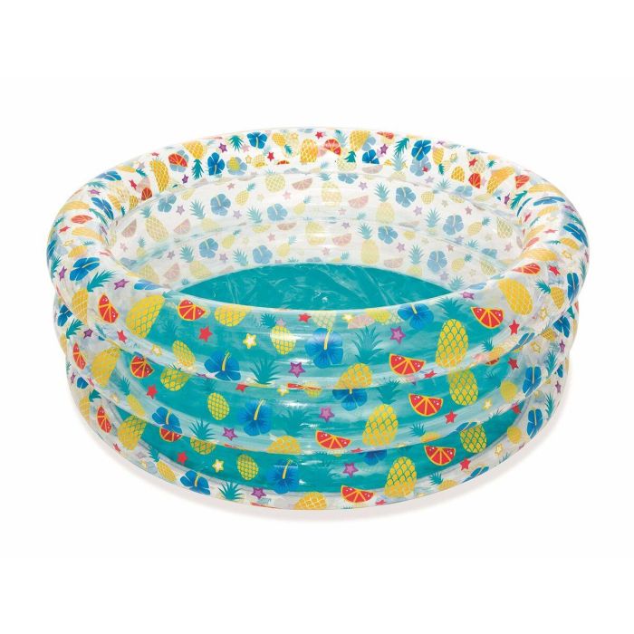 Bestway Piscina Hinchable 3 Aros Transparente Tropical 150x53 cm +6 Años Jardin 51045 4 Bestway Piscina Hinchable 3 Aros Transparente Tropical 150x53 cm +6 Años Jardin 51045 4