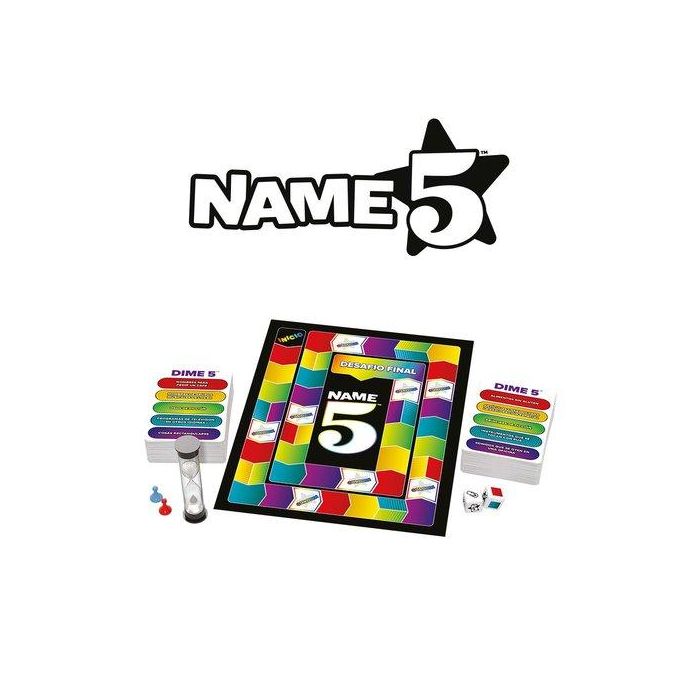 Goliath bv Juego de Mesa Name 5 Big Box para 2-6 Jugadores con Dados y Tarjetas 2 Goliath bv Juego de Mesa Name 5 Big Box para 2-6 Jugadores con Dados y Tarjetas 2