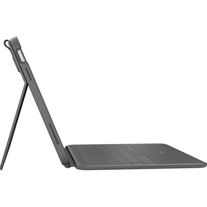 Funda con teclado ultraprotectora - LOGITECH - Rugged Folio - Para iPad (7.ª, 8.ª, 9.ª y 10.ª generación) - Color Oxford 3 Funda con teclado ultraprotectora - LOGITECH - Rugged Folio - Para iPad (7.ª, 8.ª, 9.ª y 10.ª generación) - Color Oxford 3