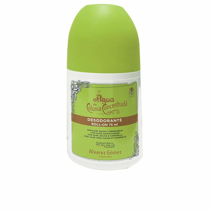 Alvarez Gomez Desodorante Roll-On Eau Fraîche: Frescura Duradera con Aroma de Agua de Colonia Concentrada y Esencias Mediterráneas