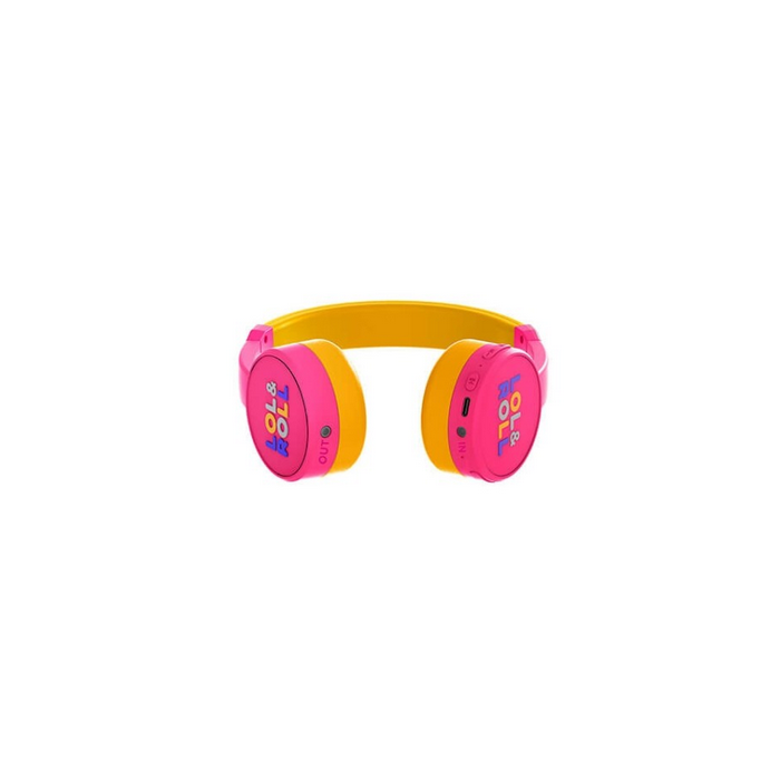 Energy Sistem Auriculares Infantiles Lol&Roll Pop Bluetooth 5.1 con Limitación de Volumen 85dB y Micrófono Rosa 2