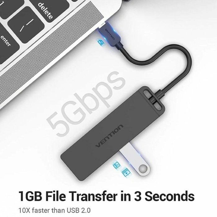 Hub USB-C Vention TGKBB 3