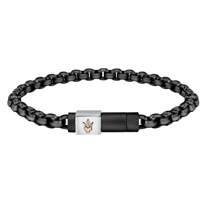 Pulsera Hombre Maserati ICONIC Acero Inoxidable Negro Pulsera Hombre Maserati ICONIC Acero Inoxidable Negro