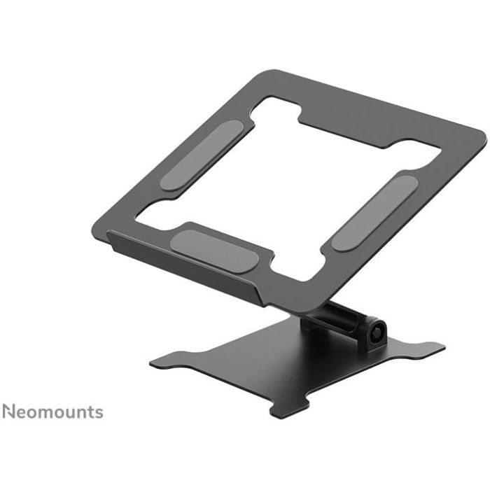 Neomounts DS20-740BL1 Soporte de escritorio para portátiles 11-15", Max. 5kg, Altura ajustable 1,7-16,8cm, Plegable, Compacto, Negro 7