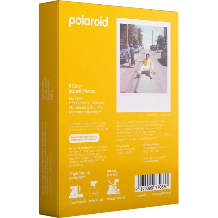 Película Fotográfica Instantánea Polaroid Film i-Type A color 2