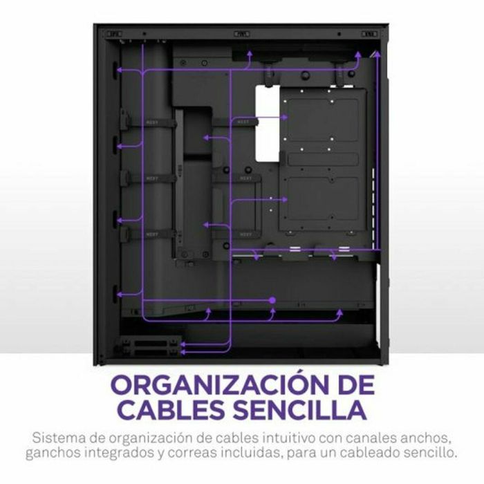 Caja Semitorre ATX NZXT H7 Flow Midi Negro 31 Caja Semitorre ATX NZXT H7 Flow Midi Negro 31