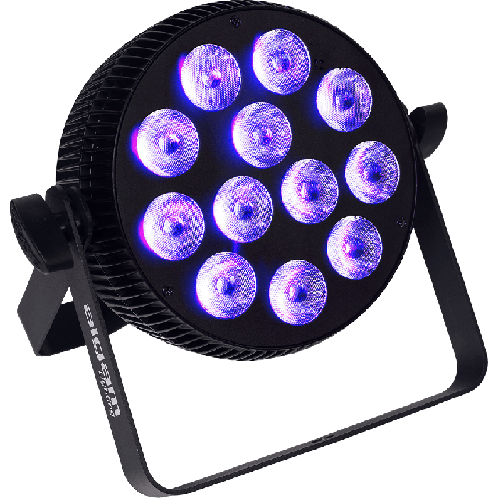 Foco Proyector Led 12X10W 6-En-1 Rgbwau Slim 0 Foco Proyector Led 12X10W 6-En-1 Rgbwau Slim 0
