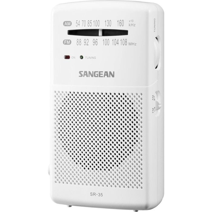 Radio Sangean SR35W BLANCO Blanco 1 Radio Sangean SR35W BLANCO Blanco 1