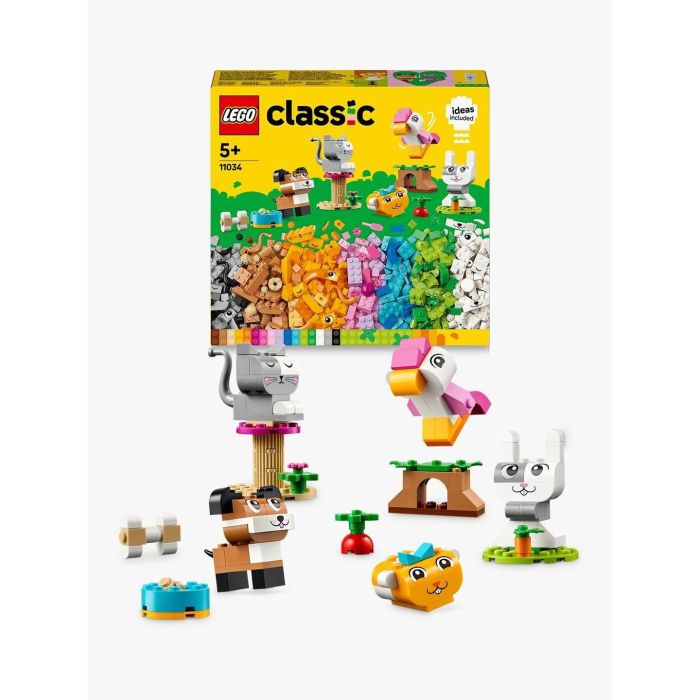 Lego Classic Juego de Construcción Mascotas Creativas para Niños de 5 años y más 13
