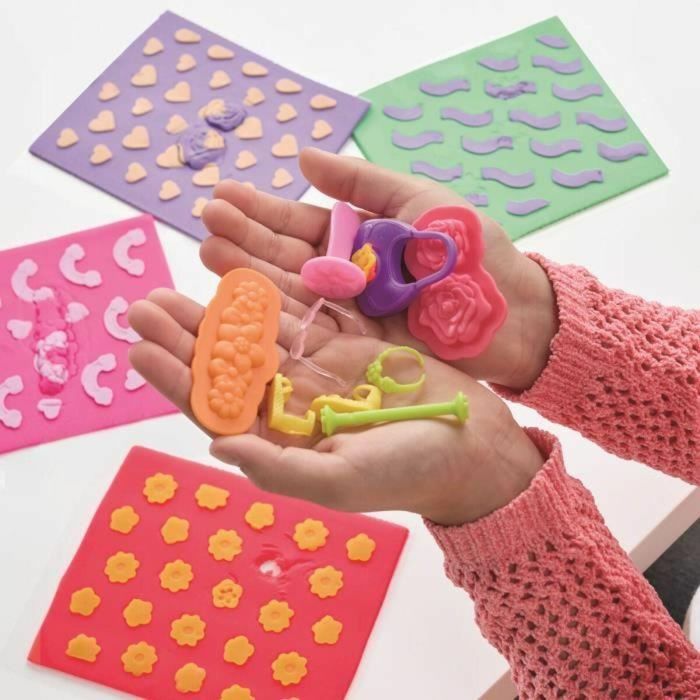 Juego de Plastilina Play-Doh Barbie FLowers & Florals Multicolor 8 Juego de Plastilina Play-Doh Barbie FLowers & Florals Multicolor 8