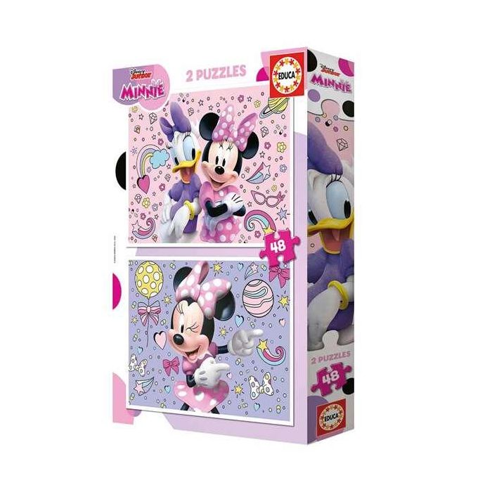 Puzzle 2x48 piezas minnie 5 Puzzle 2x48 piezas minnie 5