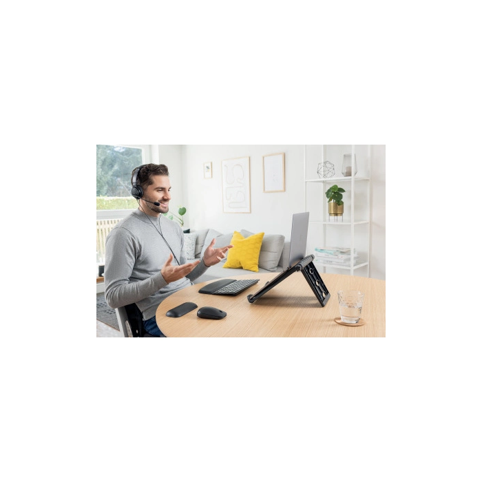 Kensington Soporte SmartFit Easy Riser para Portátil hasta 17' con Ventilación y Ergonomía Óptima Color Negro 7