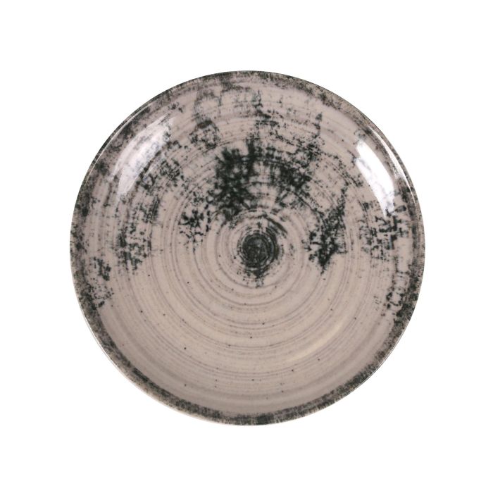Plato Postre 20 cm "Aspe" Montecarlo Gris - Inde (12 Unidades) 2 Plato Postre 20 cm "Aspe" Montecarlo Gris - Inde (12 Unidades) 2