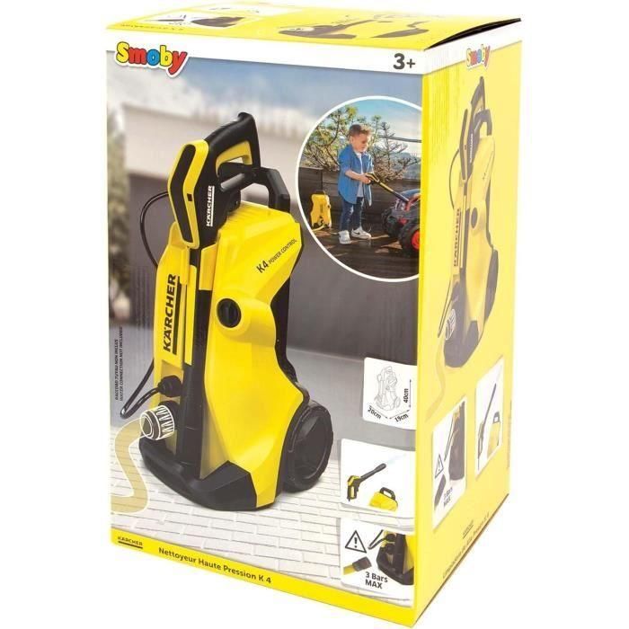 Smoby SMO360902 Juguete Réplica de Hidrolimpiadora de Alta Presión Kärcher K4 para Niños 5