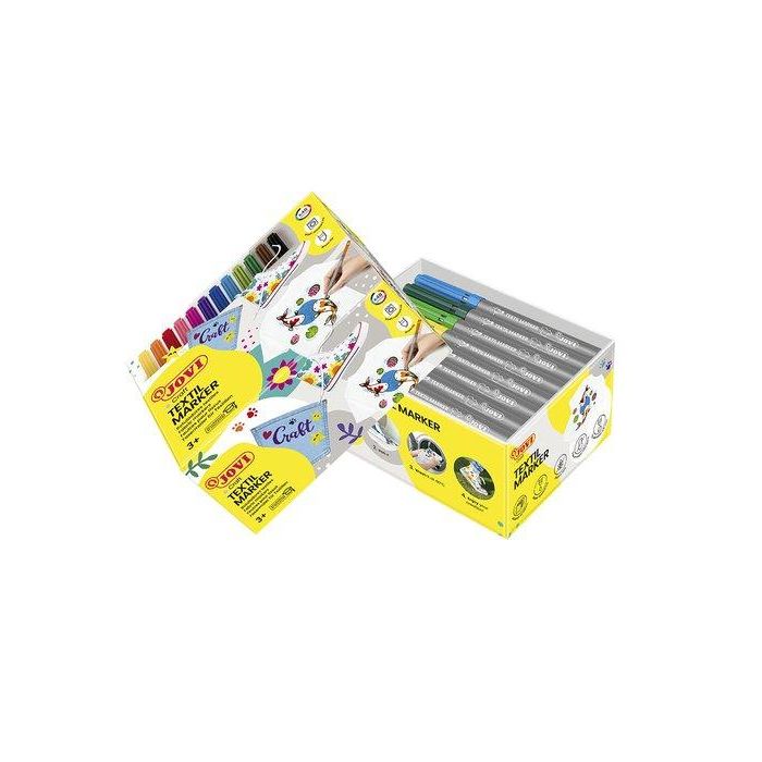 Rotulador Jovi Decor Textil Caja De 48
