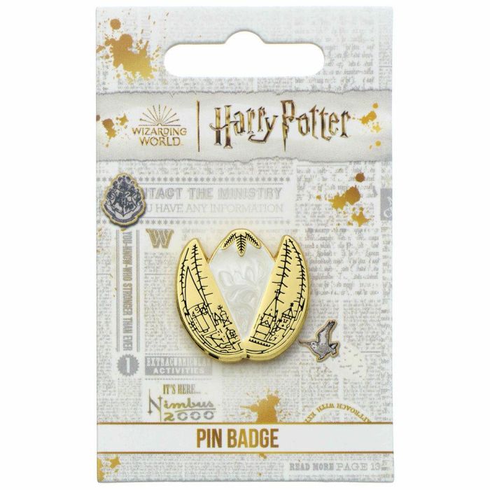 The Carat Shop Pin Badge Huevo de Oro Harry Potter