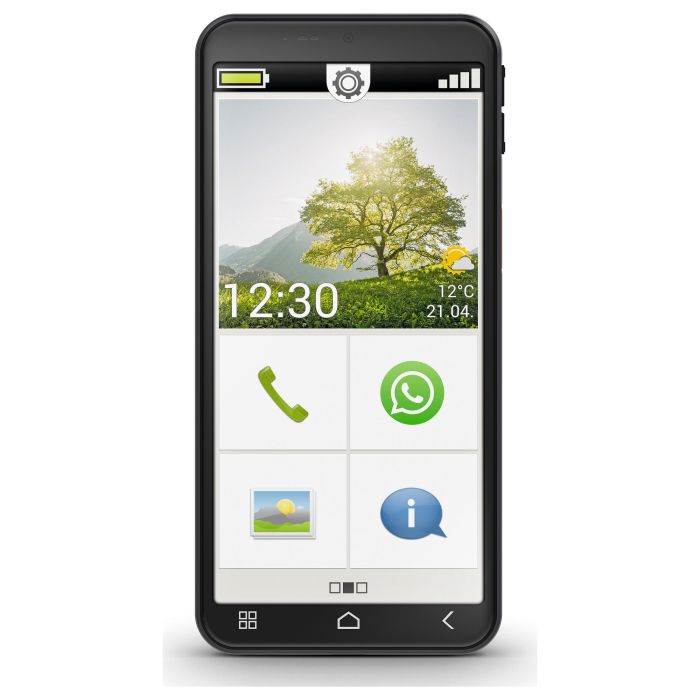 Emporia SMART.7 Lite Smartphone 5.45" 6GB RAM 128GB Triple Cámara 13MP Android 15 Negro 17