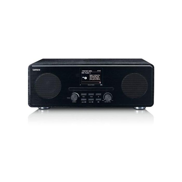 LENCO DIR-260BK Internetradio mit DAB+. BT & CD. schwarz 0 LENCO DIR-260BK Internetradio mit DAB+. BT & CD. schwarz 0
