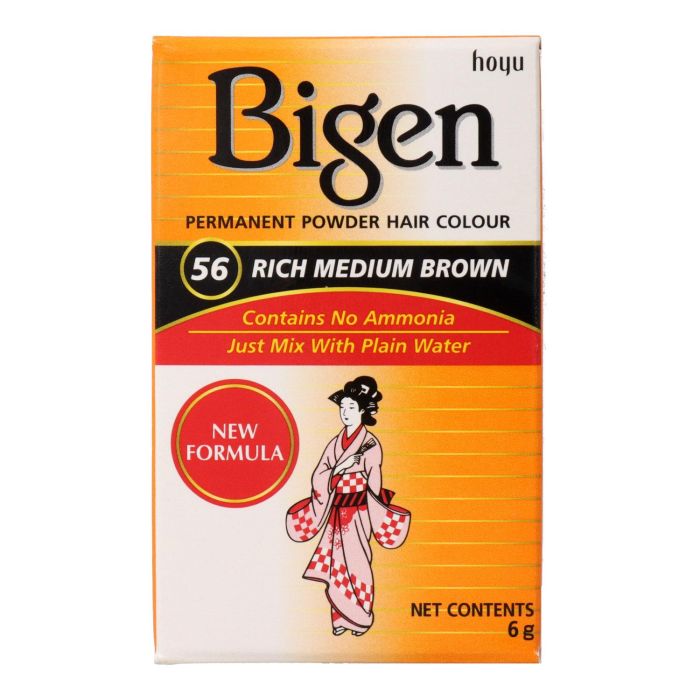 Bigen 56 Rich Medium Brown 6 Gr