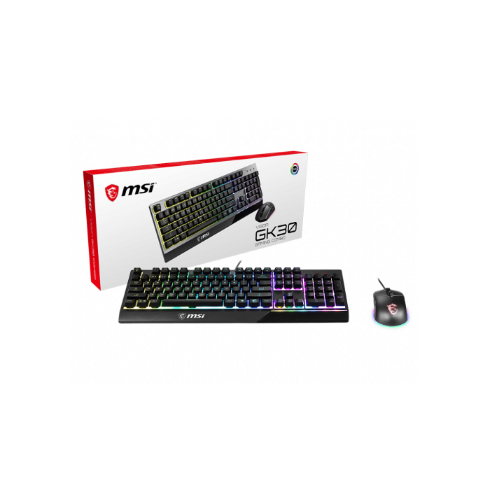 Teclado + Raton MSI Vigor Gk30 Combo Es Teclado + Raton MSI Vigor Gk30 Combo Es