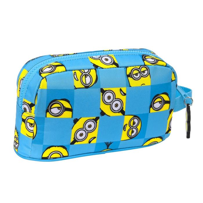 Cartera Escolar Safta Minions Minionstatic Portadesayunos 215x65x120 mm 1