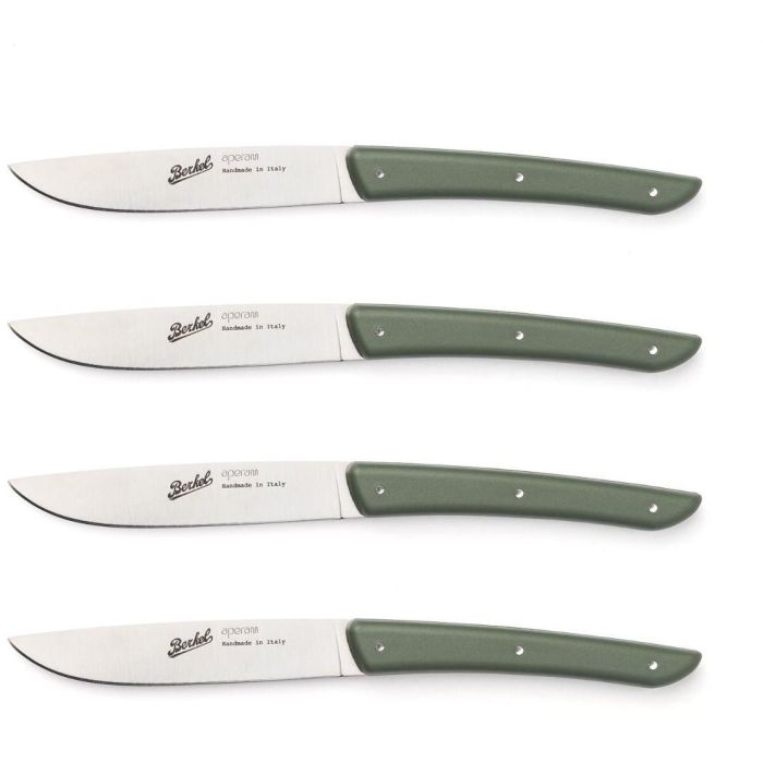 Berkel Steakmesser-Set 4-tlg. Color verde 0 Berkel Steakmesser-Set 4-tlg. Color verde 0