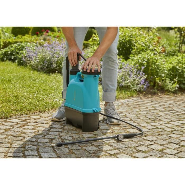 Gardena Pulverizador de Mochila 12L con Lanza Telescópica y Diseño Ambidiestro, Ideal para Recetas Caseras Naturales 1