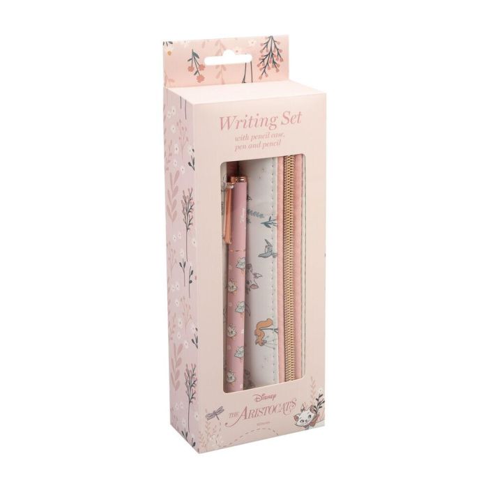 Set portatodo + boligrafo y lapiz Bonjour Marie Los Aristogatos Disney 1