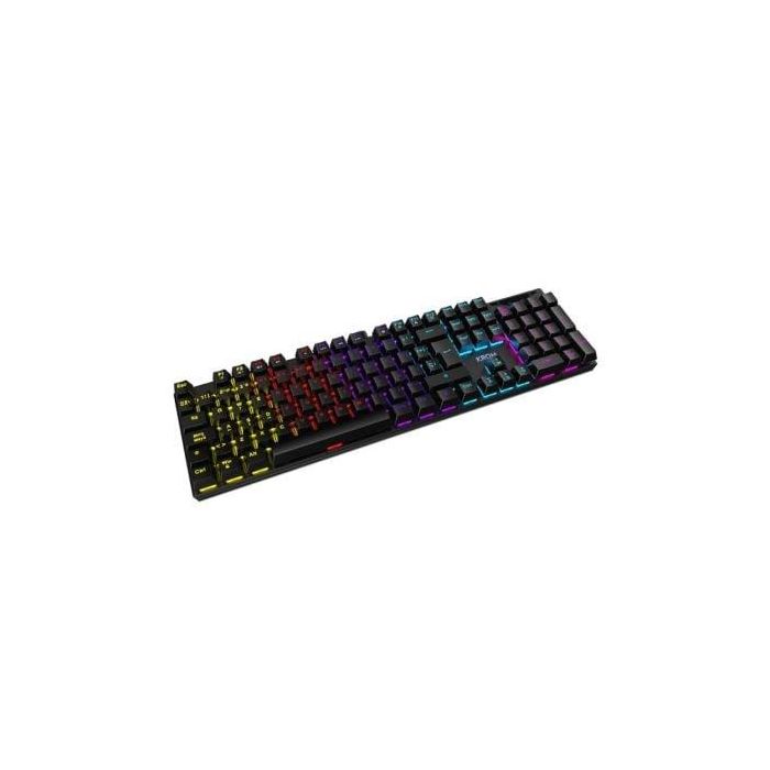 KROM Kasic Teclado Mecánico Gaming USB Alámbrico QWERTY Inglés, Retroiluminación LED RGB, Negro, Formato Completo 105 Teclas 2 KROM Kasic Teclado Mecánico Gaming USB Alámbrico QWERTY Inglés, Retroiluminación LED RGB, Negro, Formato Completo 105 Teclas 2