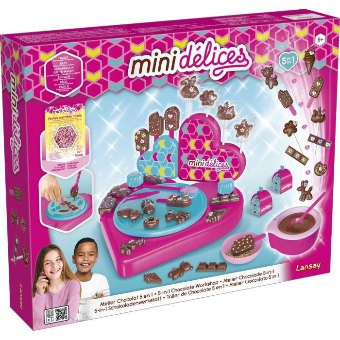 LANSAY Mini Delights Juego de cocina My Super Chocolate Workshop 5 en 1 - Niña - a partir de 6 años 2 LANSAY Mini Delights Juego de cocina My Super Chocolate Workshop 5 en 1 - Niña - a partir de 6 años 2