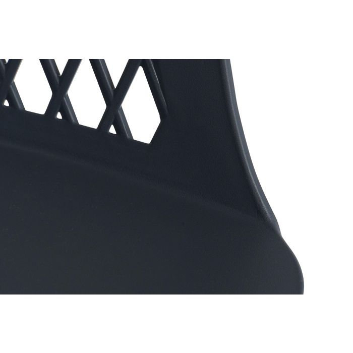 DKD Home Decor Silla Shenglong 3 Scandi Urban Azul Marino 57 x 80.5 x 57 cm PP Metal 5