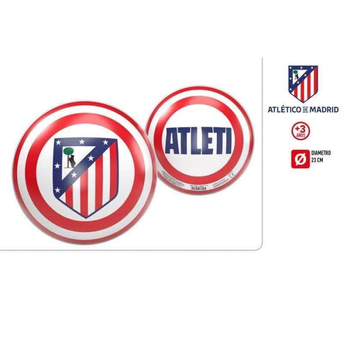 Color Baby Pelota Atletico de Madrid 23cm Hinchada 1